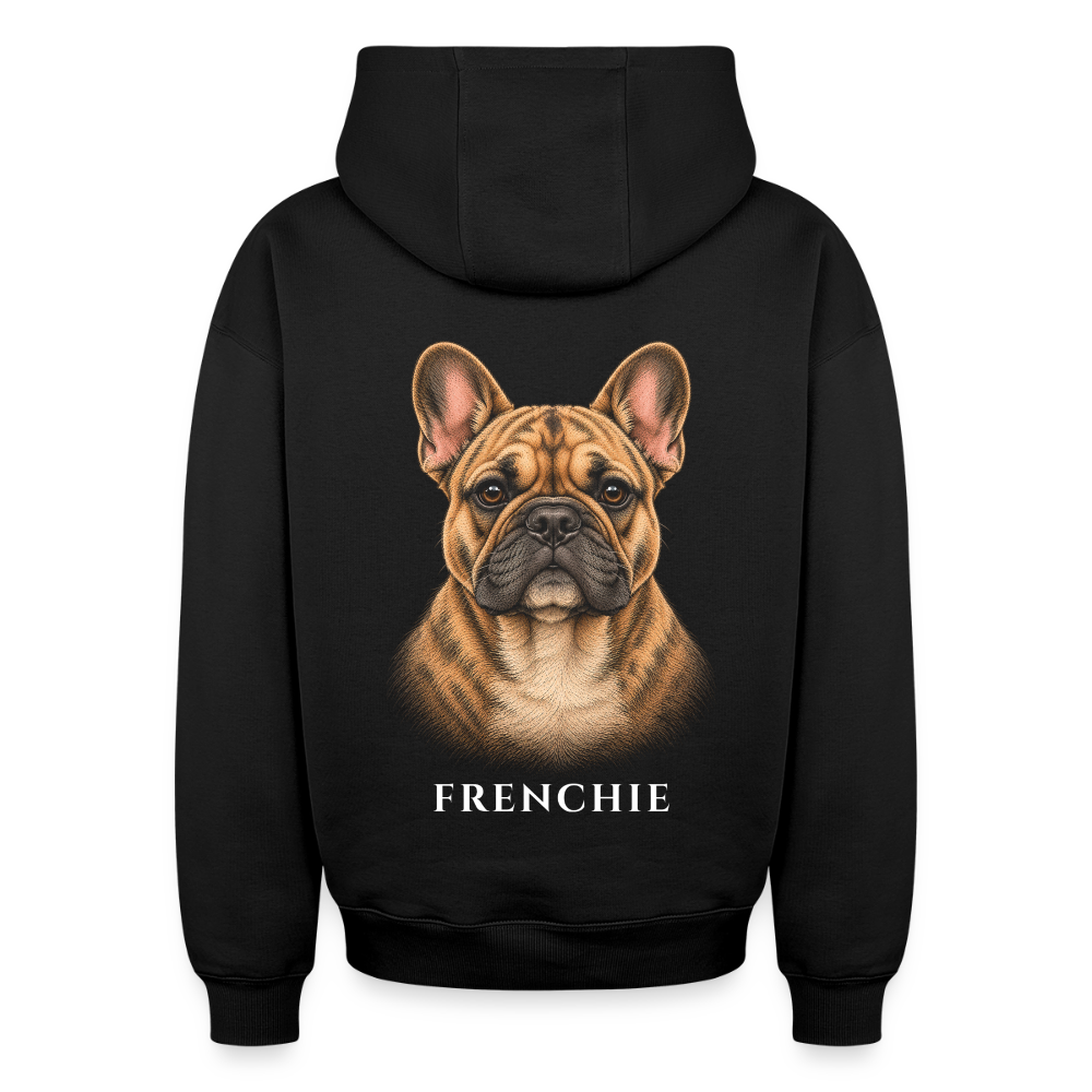FrenchieOversized Heavyweight Hoodie - Schwarz