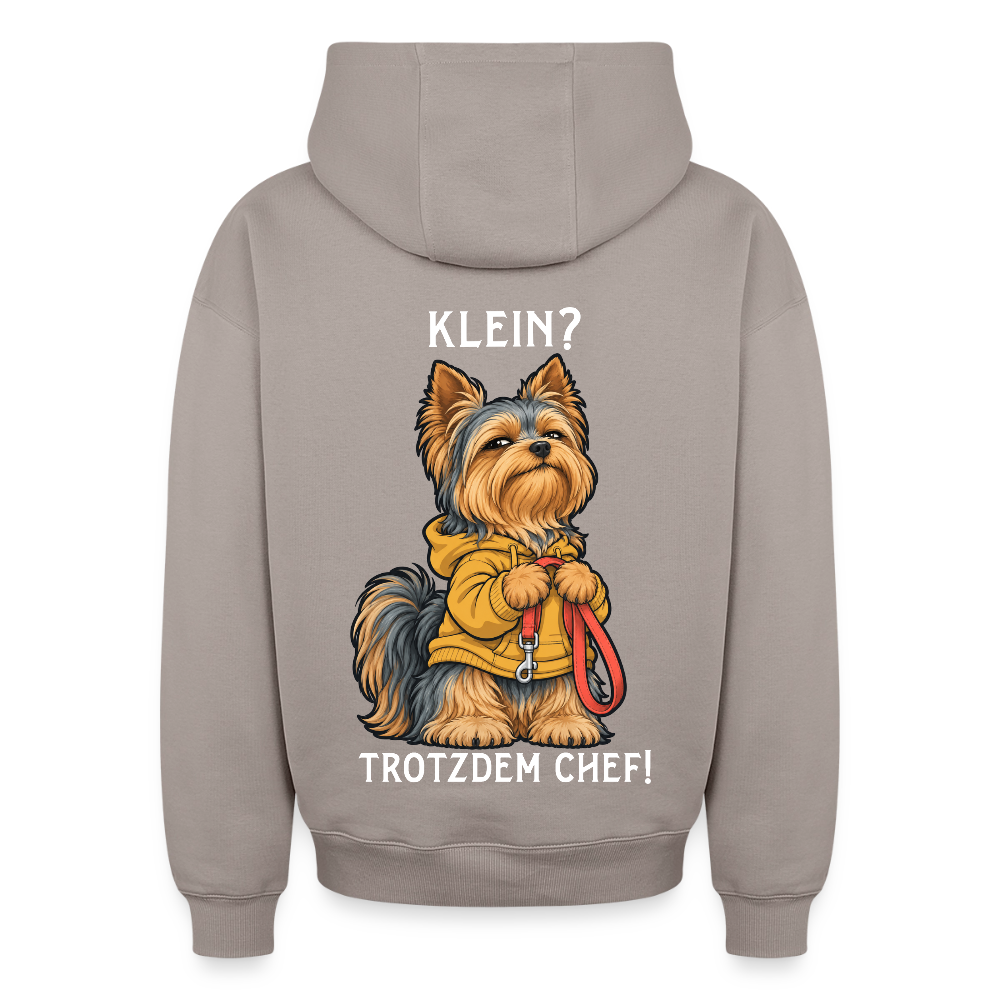 Chef Oversized Heavyweight Hoodie - Taupe