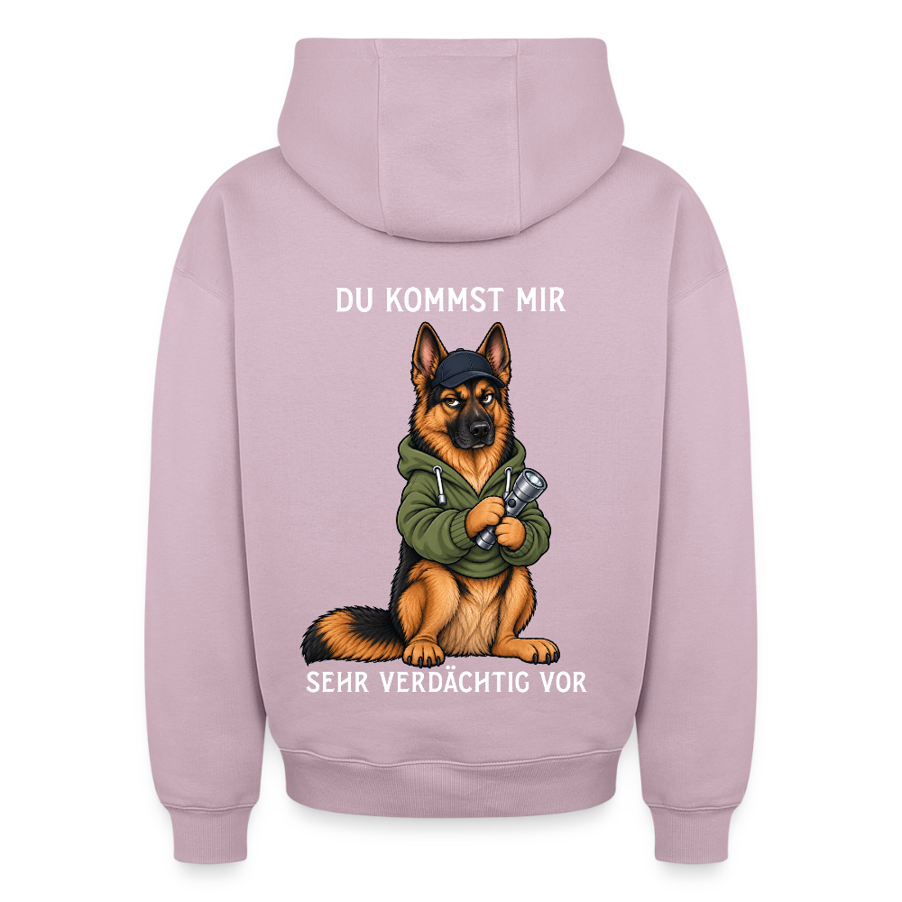 Verdächtig Oversized Heavyweight Hoodie - Altrosa
