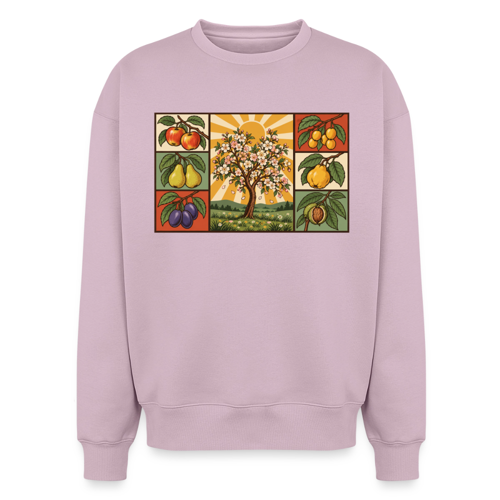 Obstbäume der Natur Oversized Heavyweight Sweater - Altrosa