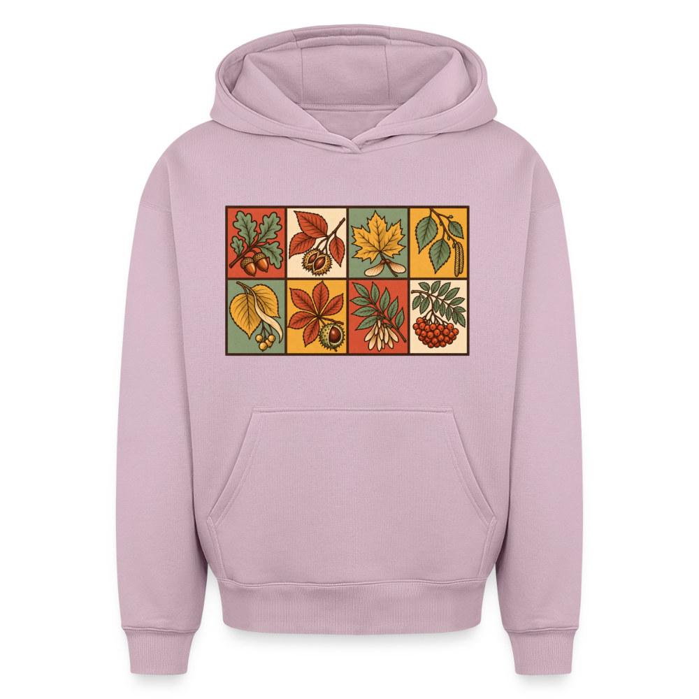 Waldblätter Oversized Heavyweight Hoodie - Altrosa