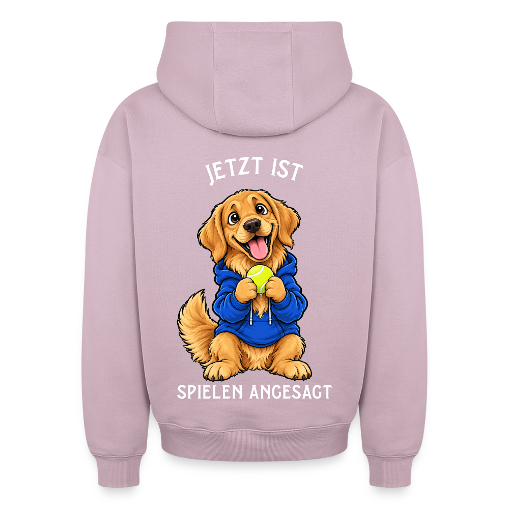 Spielen Oversized Heavyweight Hoodie - Altrosa