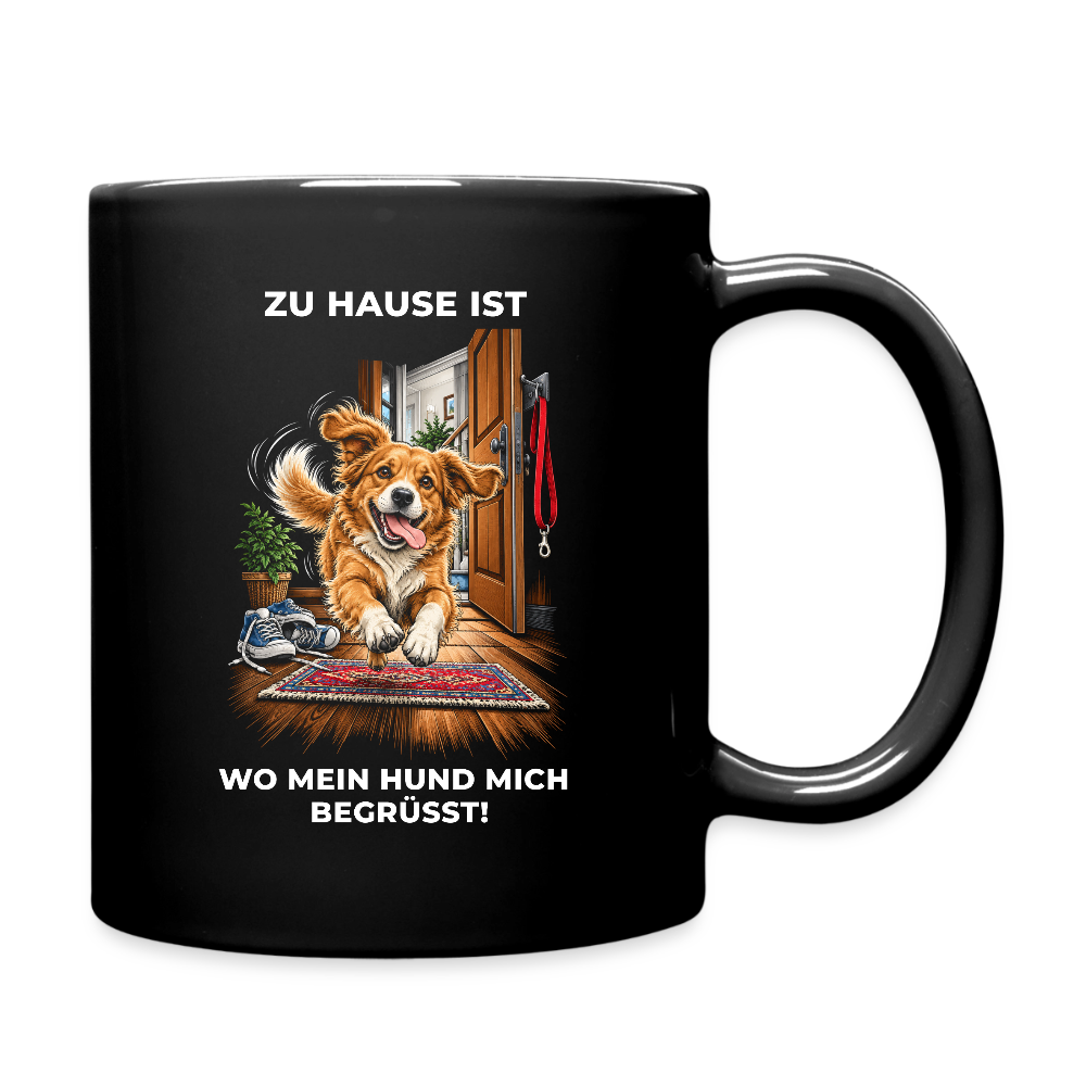 Zu Hause Tasse  325 ML - Schwarz