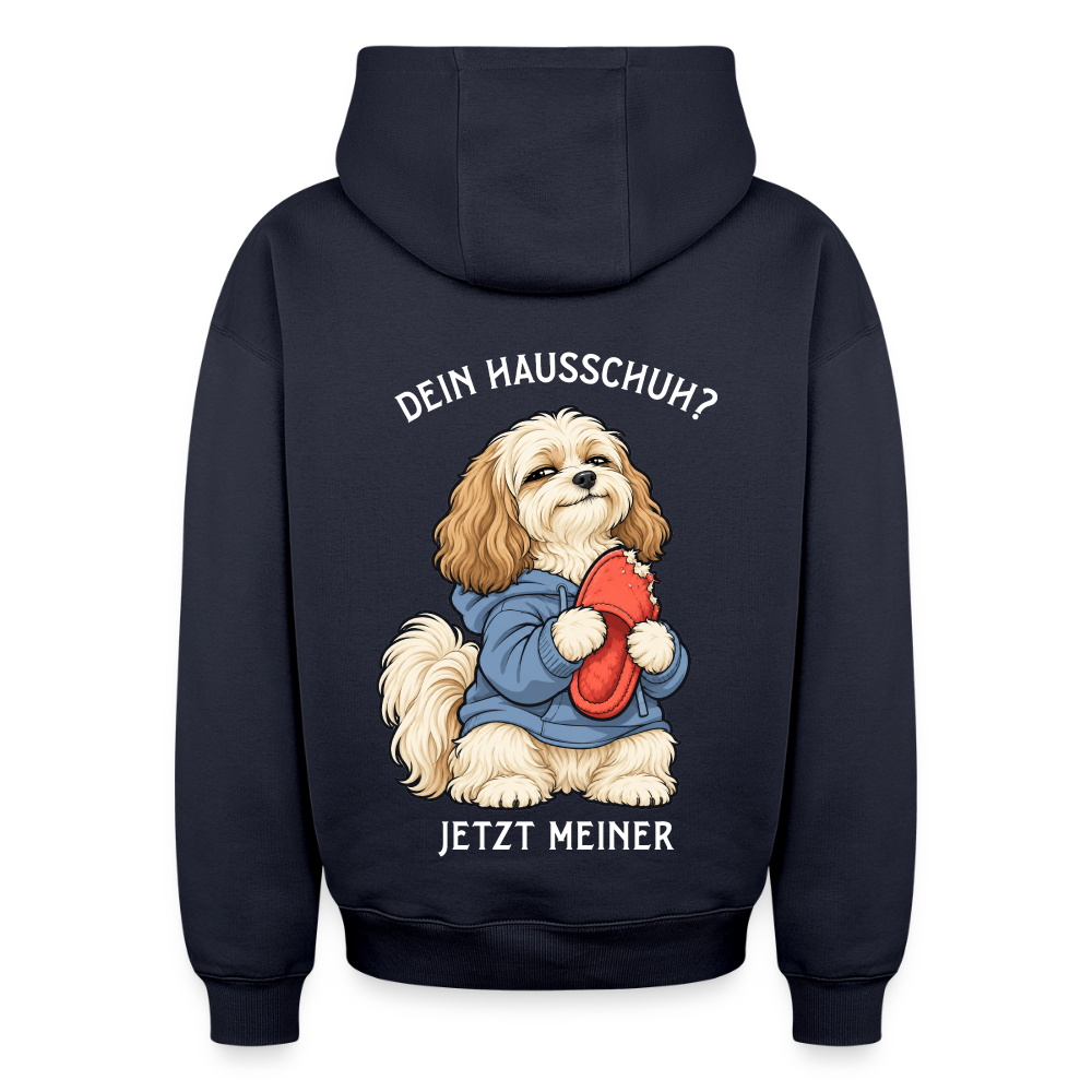 Dein Hausschuh?Oversized Heavyweight Hoodie - Navy