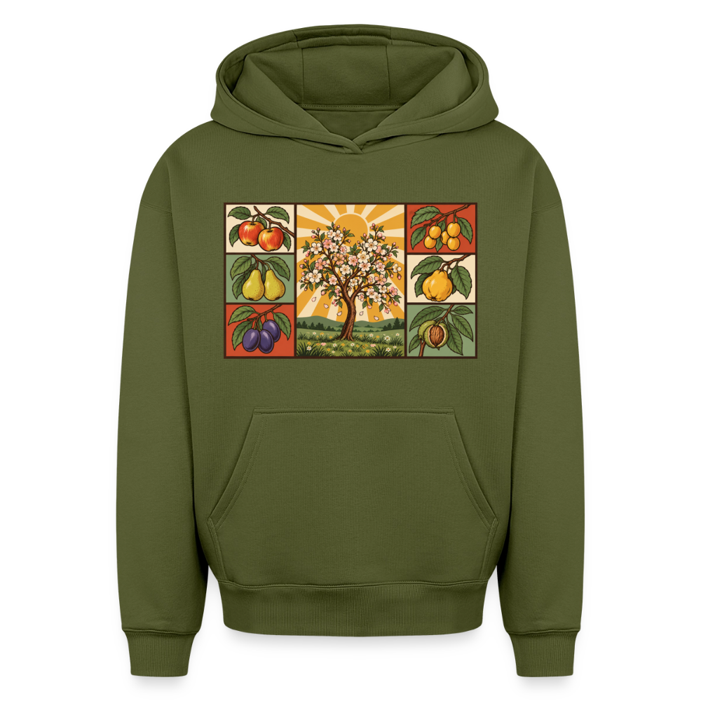 STreuobswiese Oversized Heavyweight Hoodie - Khaki