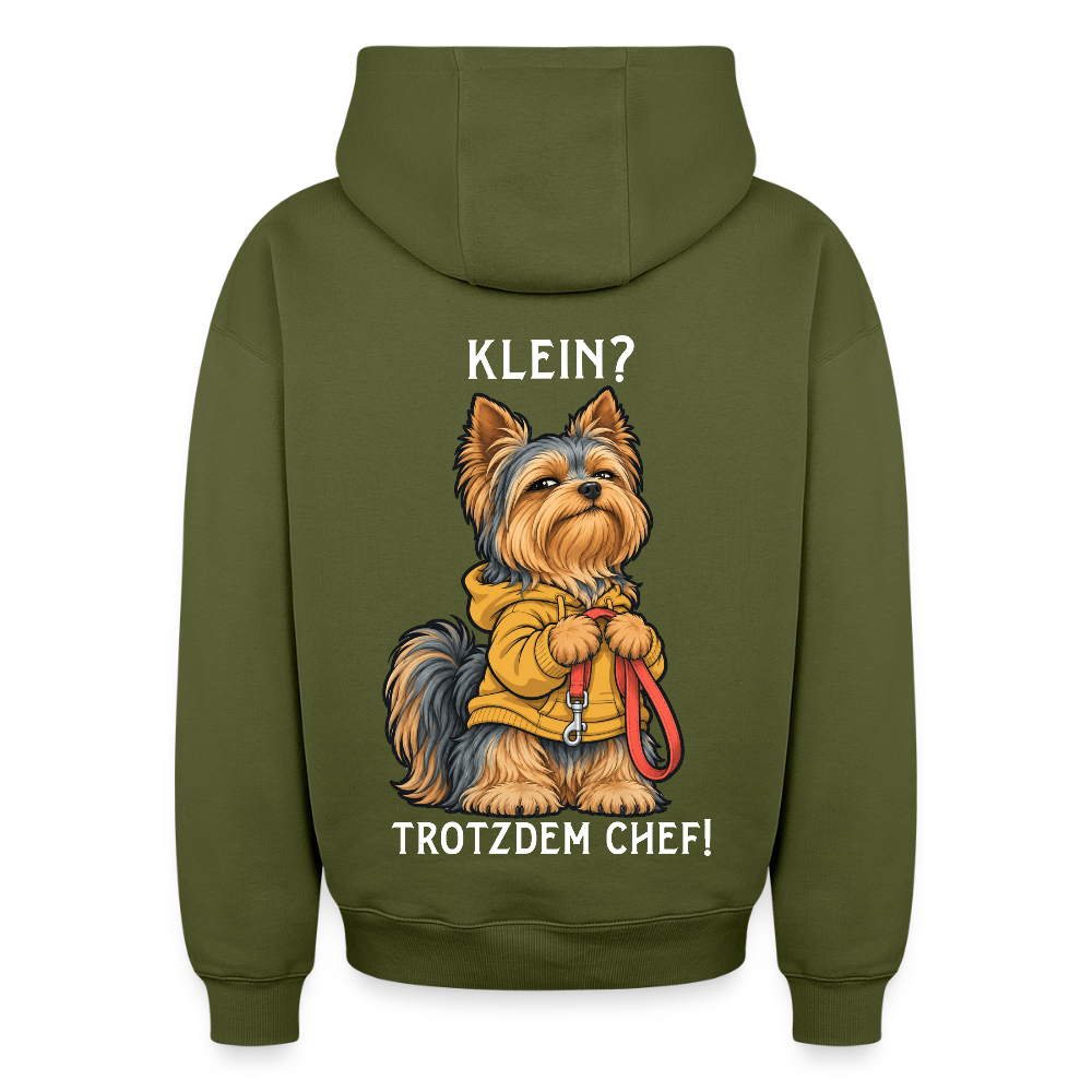 Chef Oversized Heavyweight Hoodie - Khaki