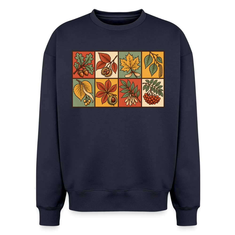 Waldblätter Oversized Heavyweight Sweater - Navy