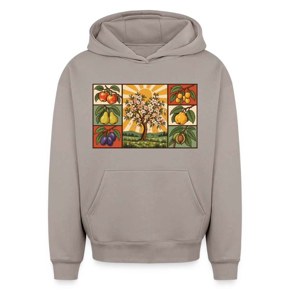 STreuobswiese Oversized Heavyweight Hoodie - Taupe