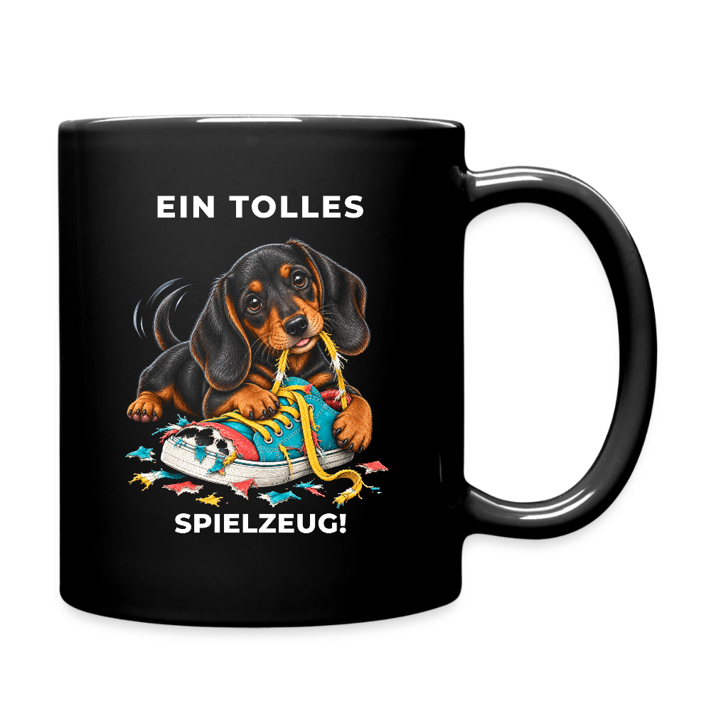 Ein tolles Spielzeug Tasse  325 mL - Schwarz