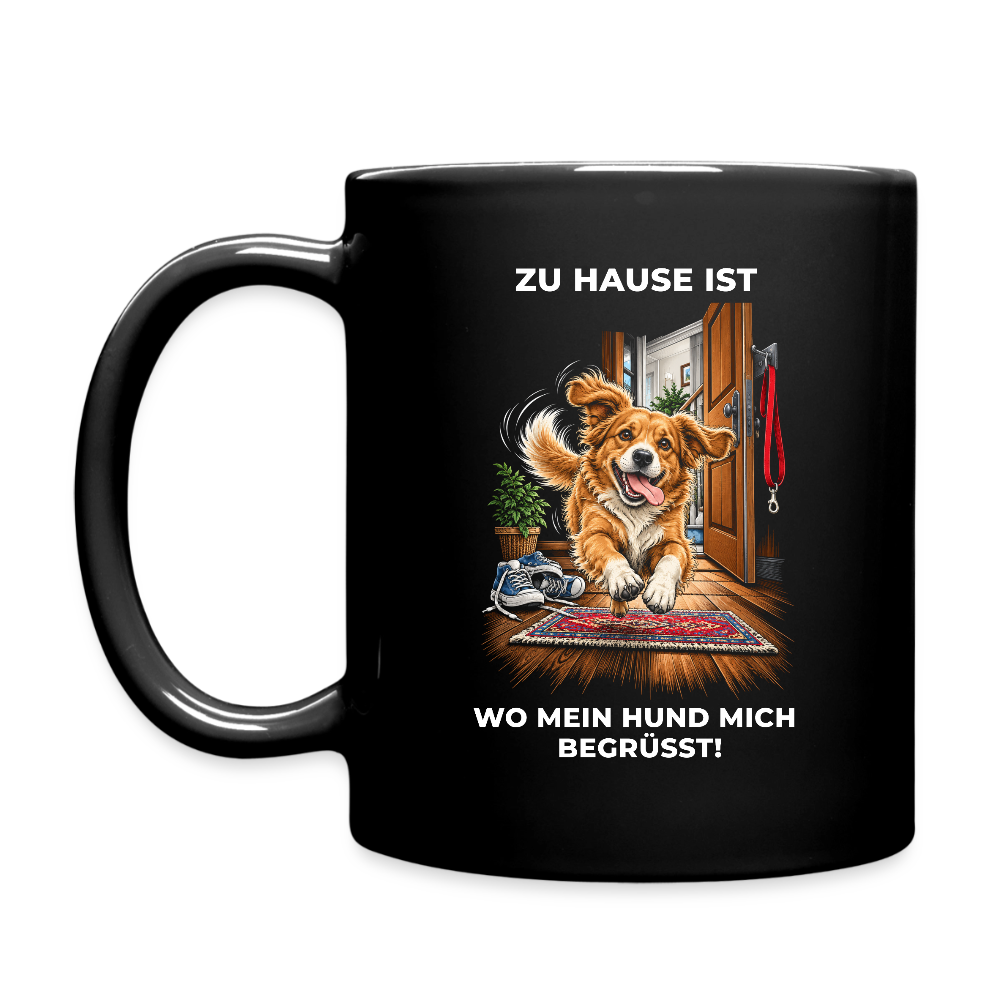 Zu Hause Tasse  325 ML - Schwarz