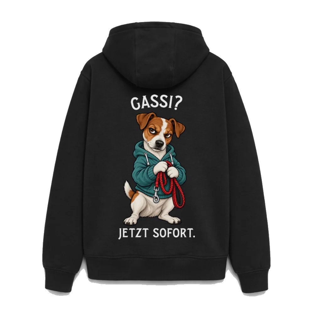 Gassi Oversized Heavyweight Hoodie - Schwarz – Böse Jungs