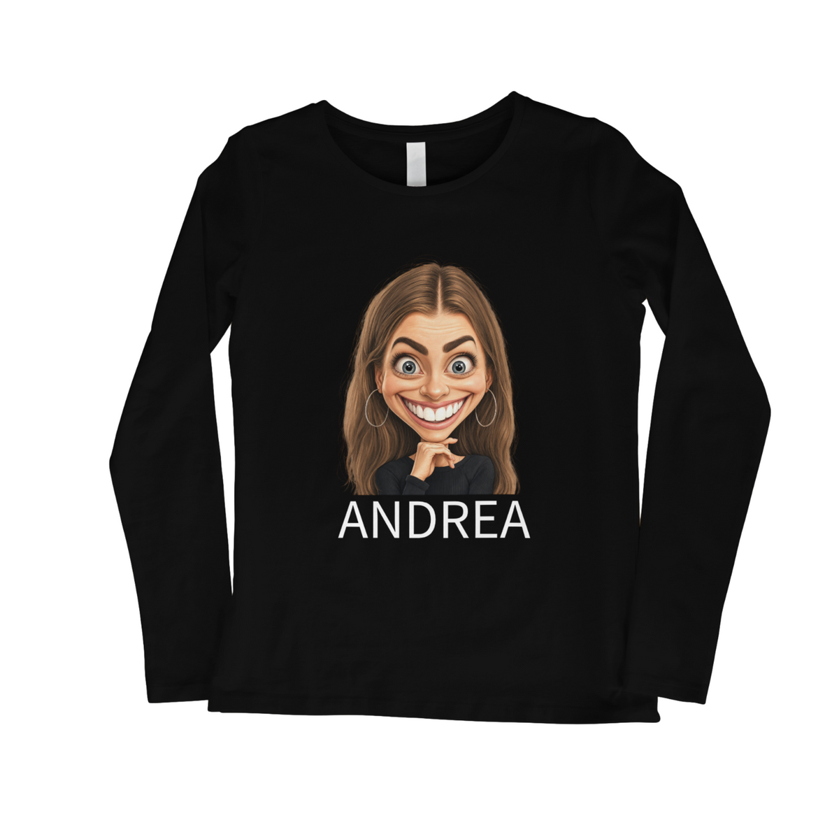 Dein Cartoon Design Sweatshirt mit Karikatur und Namen – Böse Jungs